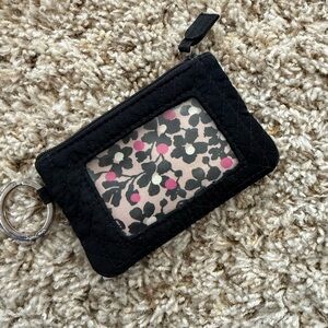 Vera Bradley Black Floral Wallet